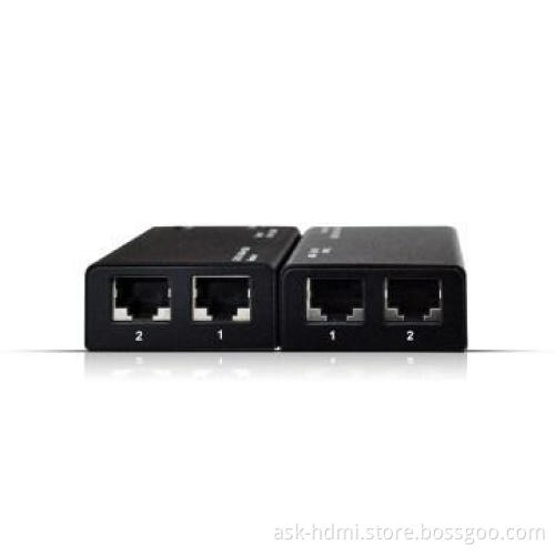 HDMI Extender by double CAT6 Full HD 1080P 60M For DTV HDTV LPCM New